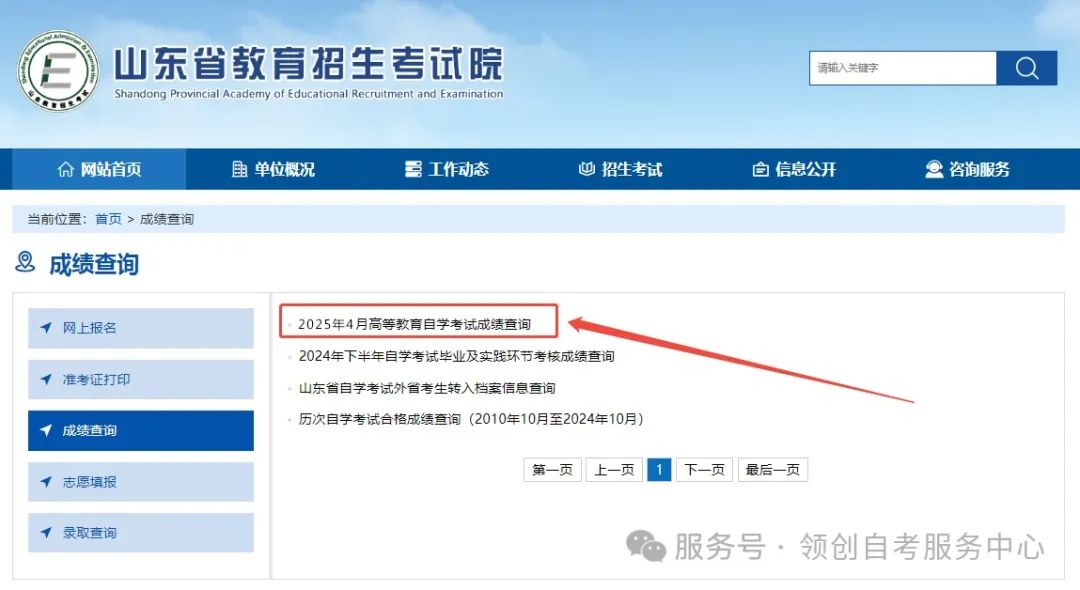 2025年4月山东省自学考试成绩查询流程来啦！(图7)